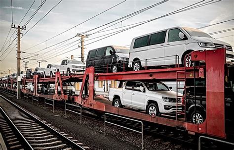 how to ship a car by train